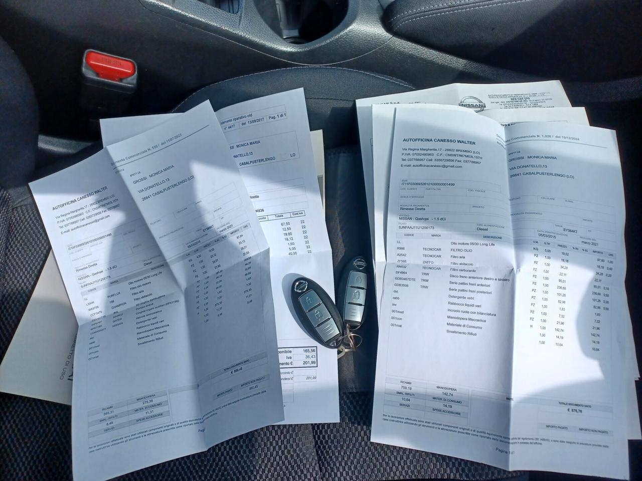 Nissan Qashqai 1.5 dCi TEKNA UNICO PROPRIETARIO