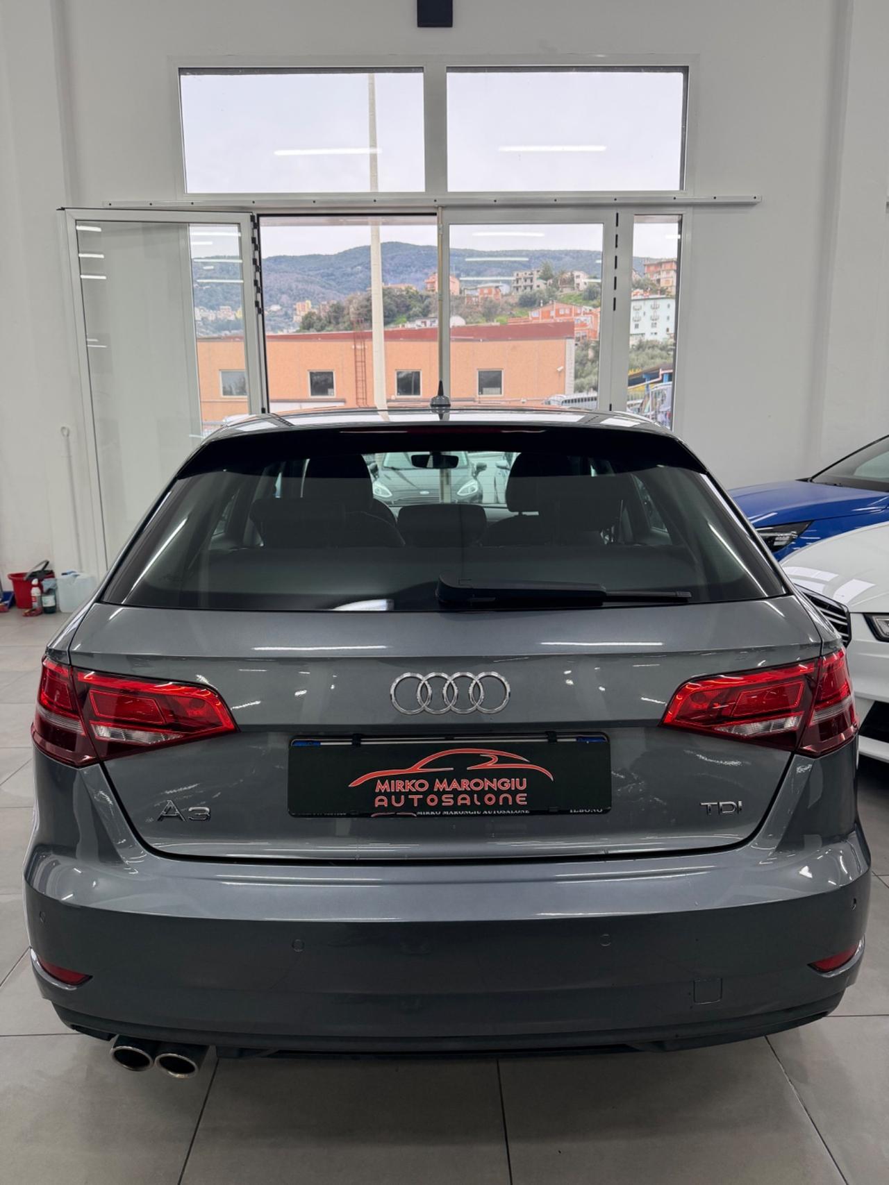 Audi A3 SPB 2.0 TDI S tronic Sport FINANZIABILE
