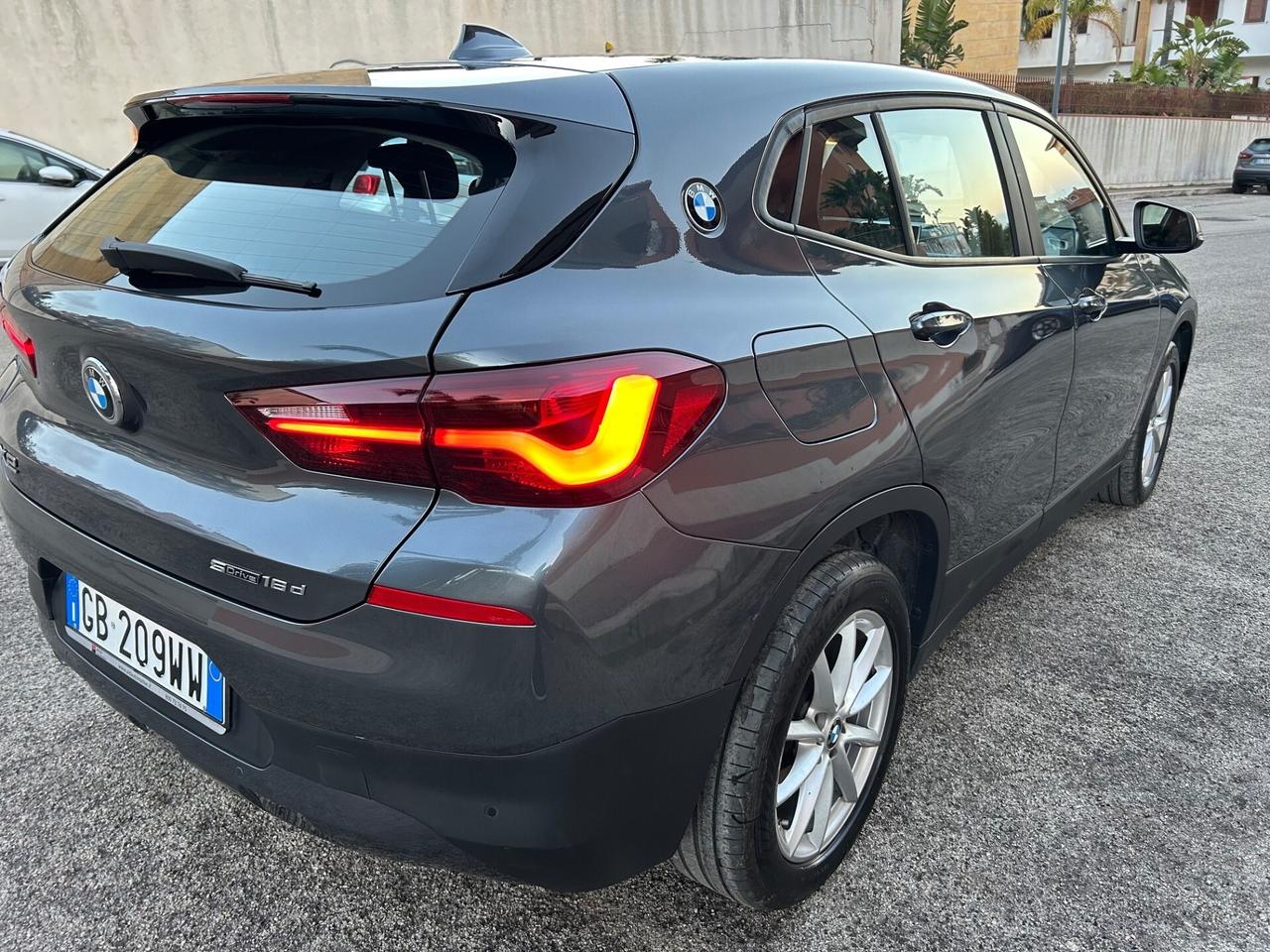 Bmw X2 sDrive16d Advantage unico proprietario