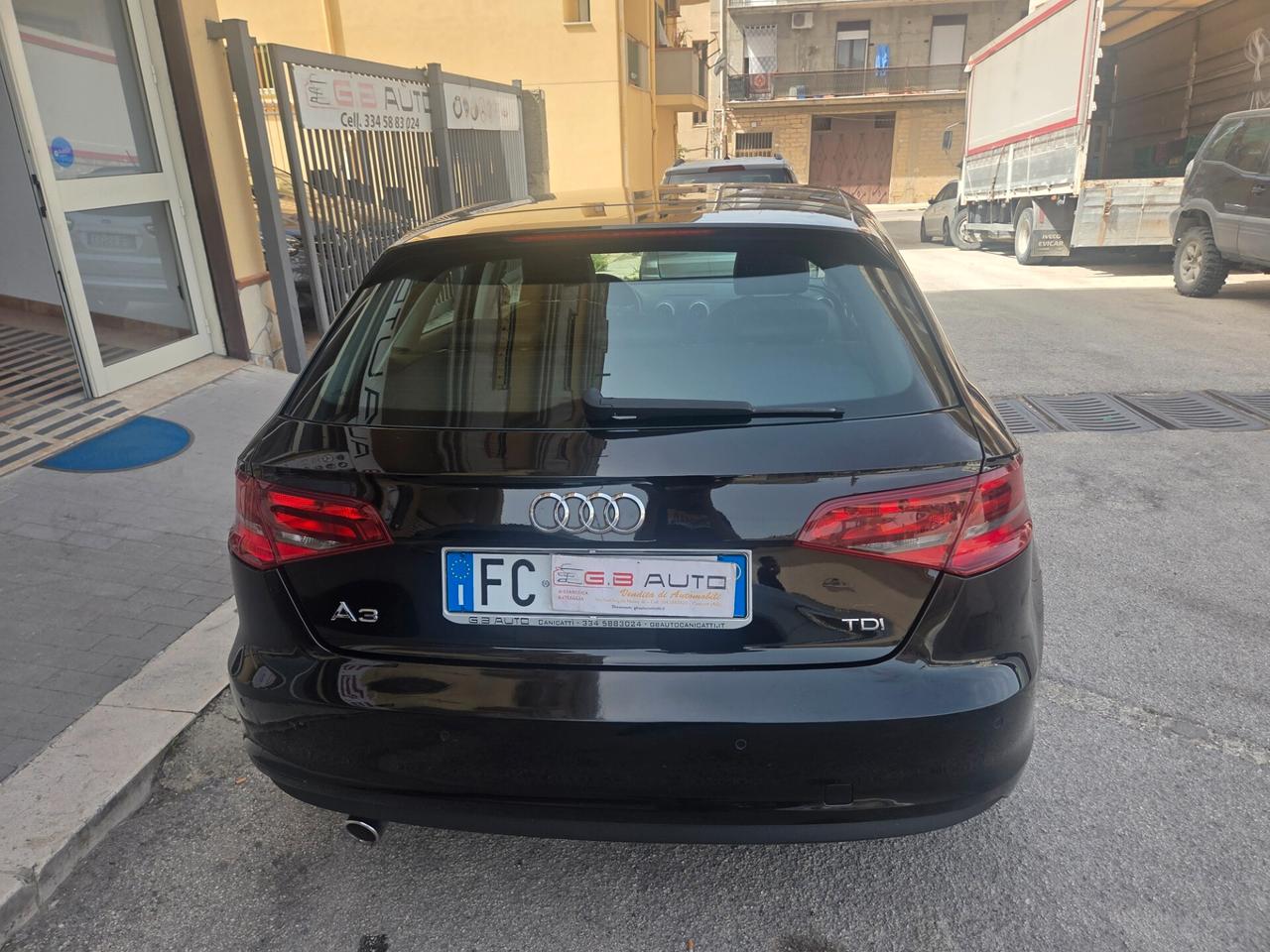 AUDI A3 ANNO 2016 PELLE SENS 1.6 TDI 110 CV KM CERTIFIC