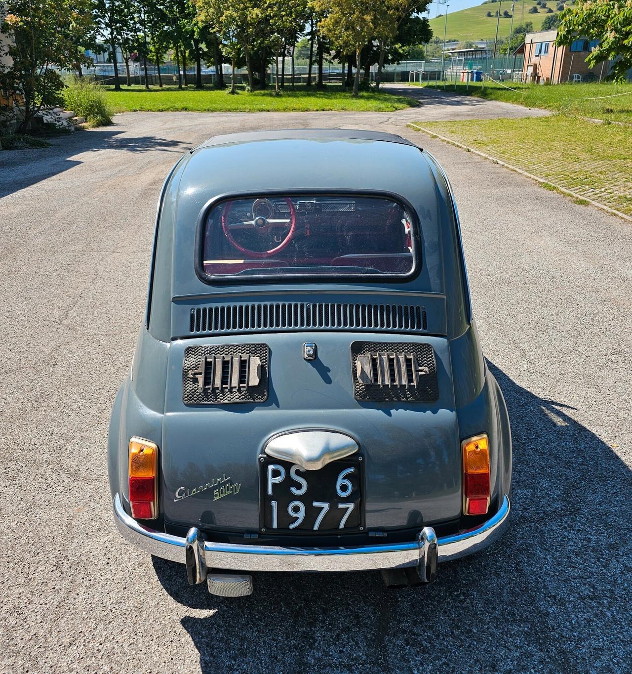 Fiat 500 Giannini TV Base F - Asi