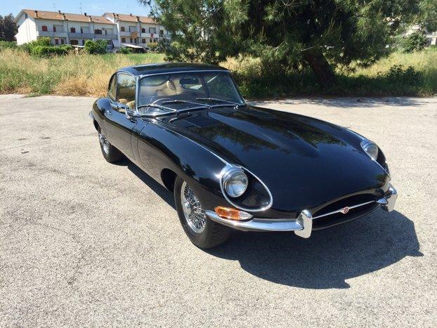 Jaguar E-Type 4.2 Coupè 1967 targa Italiana