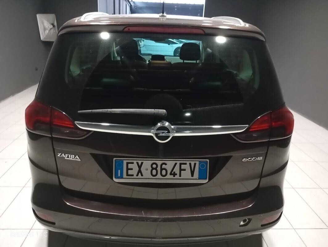 Opel Zafira del 2014 7 POSTI EURO 6 FULL OPTIONAL