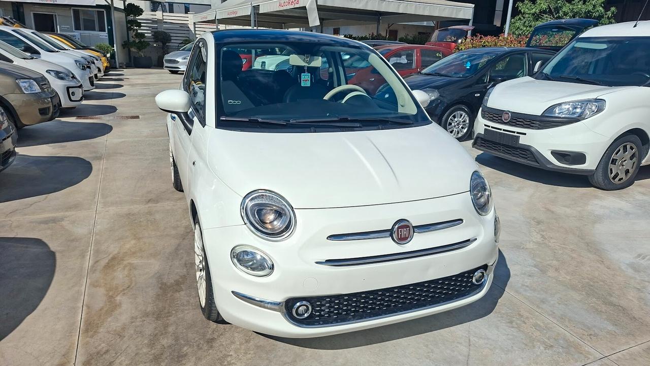 Fiat 500 1.2 Lounge con sedili in pelle