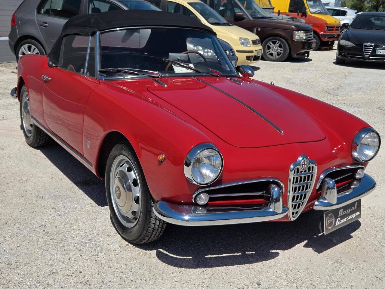 ALFA ROMEO GIULIETTA SPIDER 1.3 2° S. -ASI TARGA ORO -