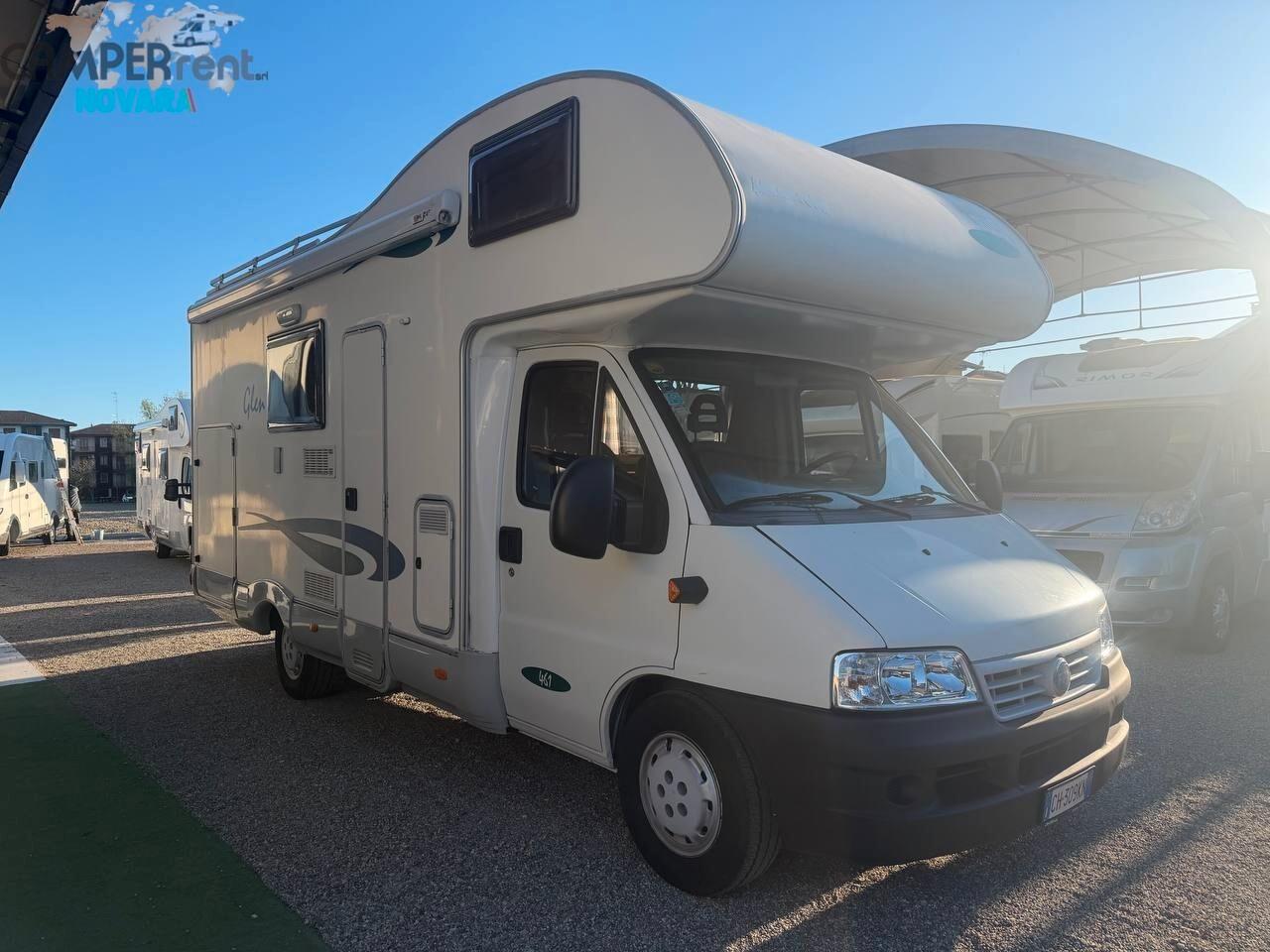 MC LOUIS GLEN 461 - Mansardato letti a castello in coda e maxi garage