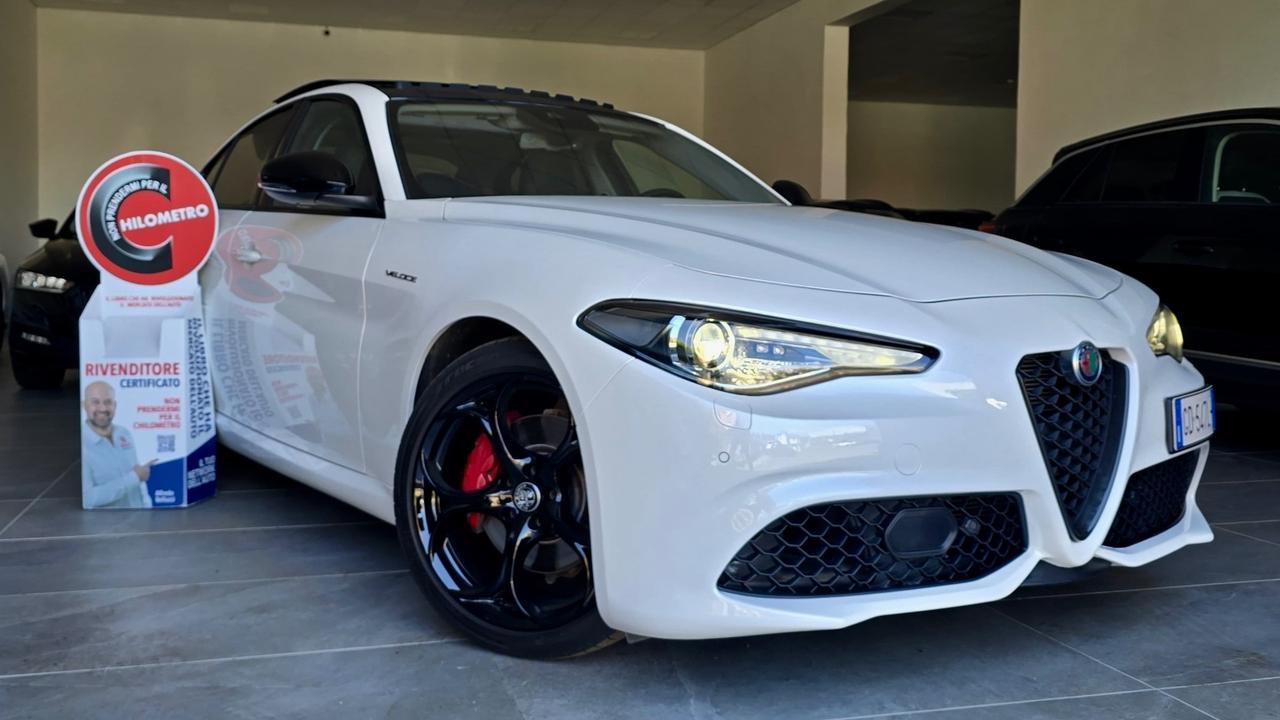 ALFA ROMEO GIULIA 2.2 VELOCE AT8 Q4 210CV - TETTO, PELLE, SEDILI RISCALDATI
