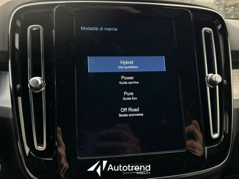 Volvo XC40 T4 Recharge Plug-in Hybrid 129+82 CV Automatico Plus Bright