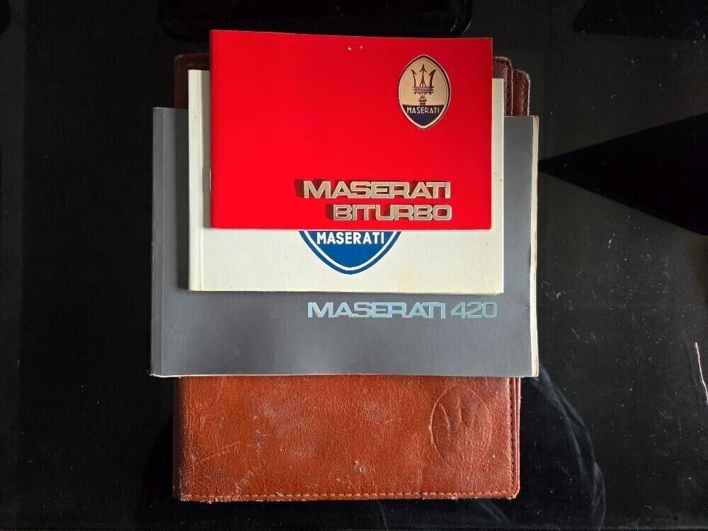 Maserati 420 BITURBO MISSONI -ASI-