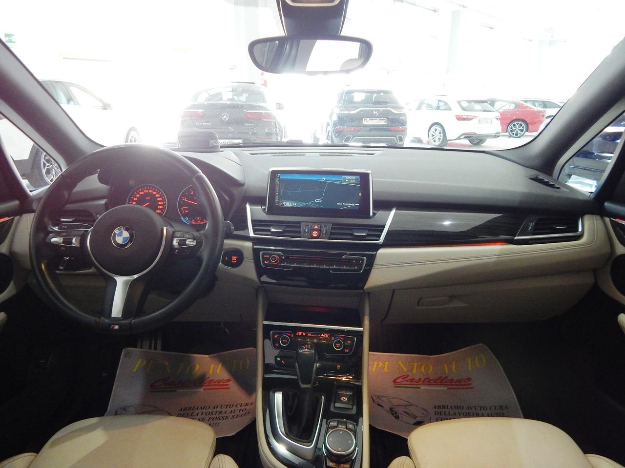 BMW 220 d Active Tourer xdrive MSport TETTO-NAVI-PELLE-LED