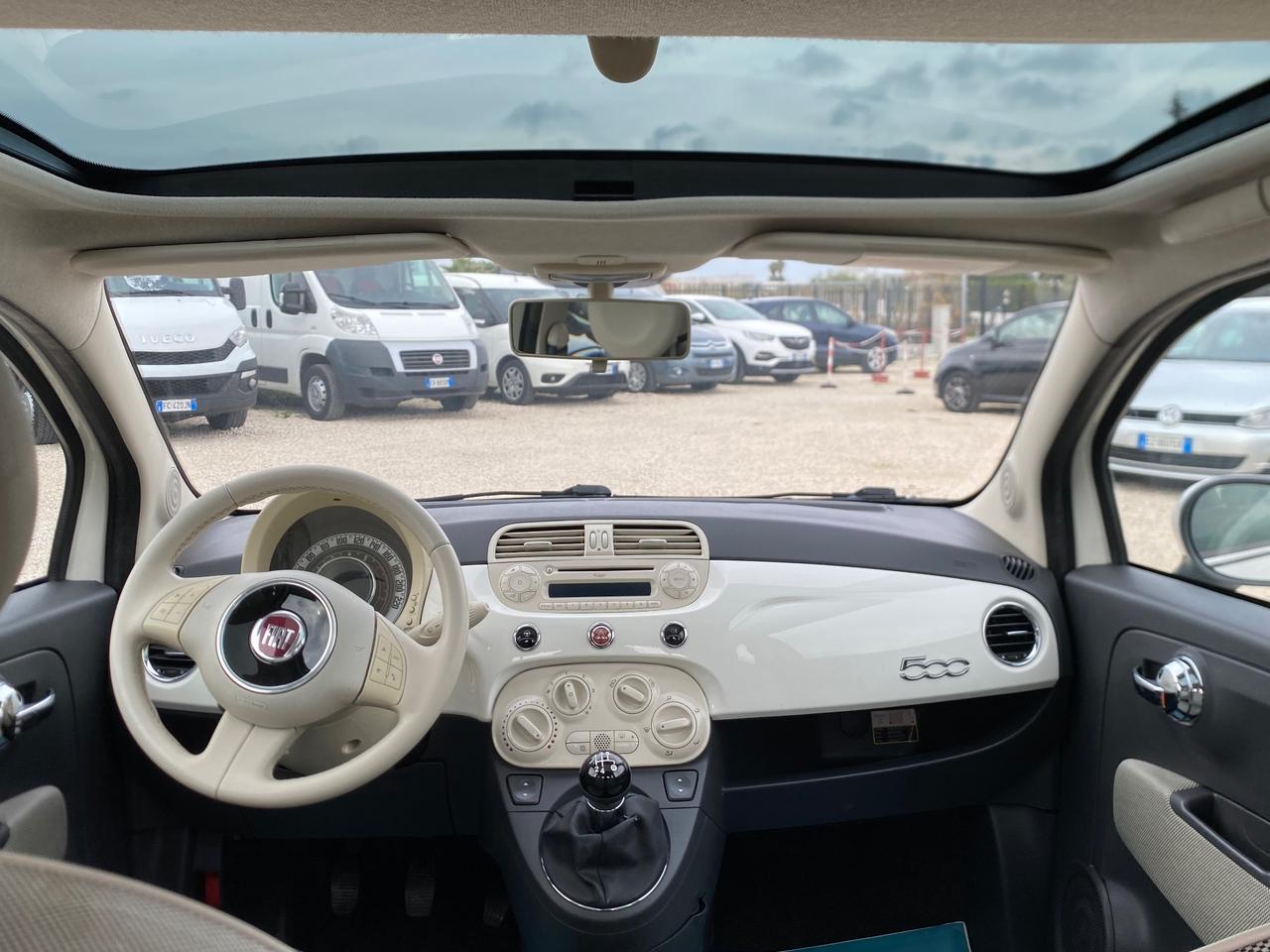Fiat 500 1.2 Lounge TETTO UNICO PROPIETARIO NEOPATENTATI
