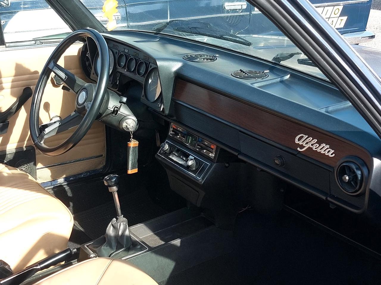 Alfa Romeo Alfetta Berlina 1800 del 1977 la seconda serie