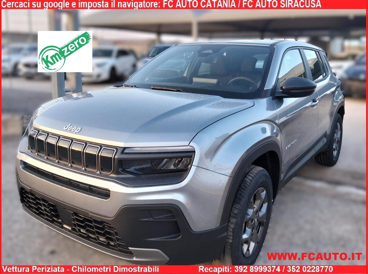 Jeep Avenger 1.2 Turbo 100 CV MHEV Longitude