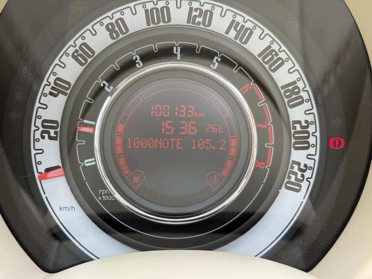 Fiat 500 Cabrio 0.9 TwinAir Turbo Lounge *Capote Rossa*