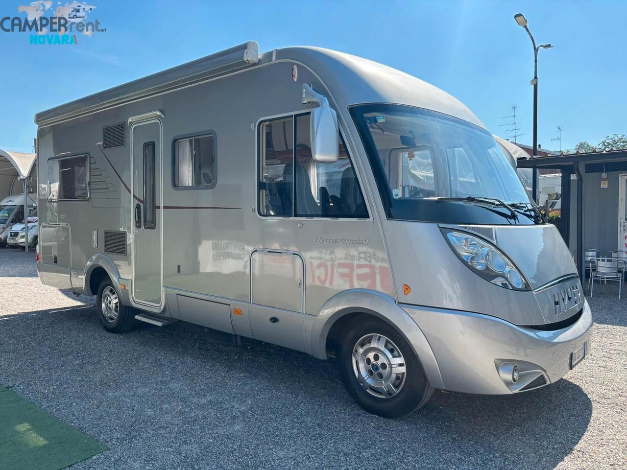 HYMER B654 SL - motorhome con letto alla francese in coda e garage foro 96x87