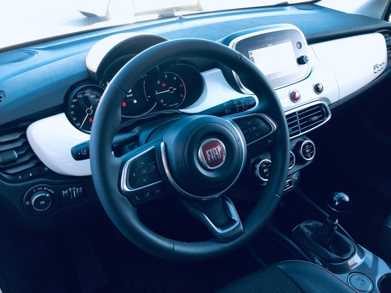 Fiat 500X 1.6 Mj 120 CV Lounge pelle telecamera