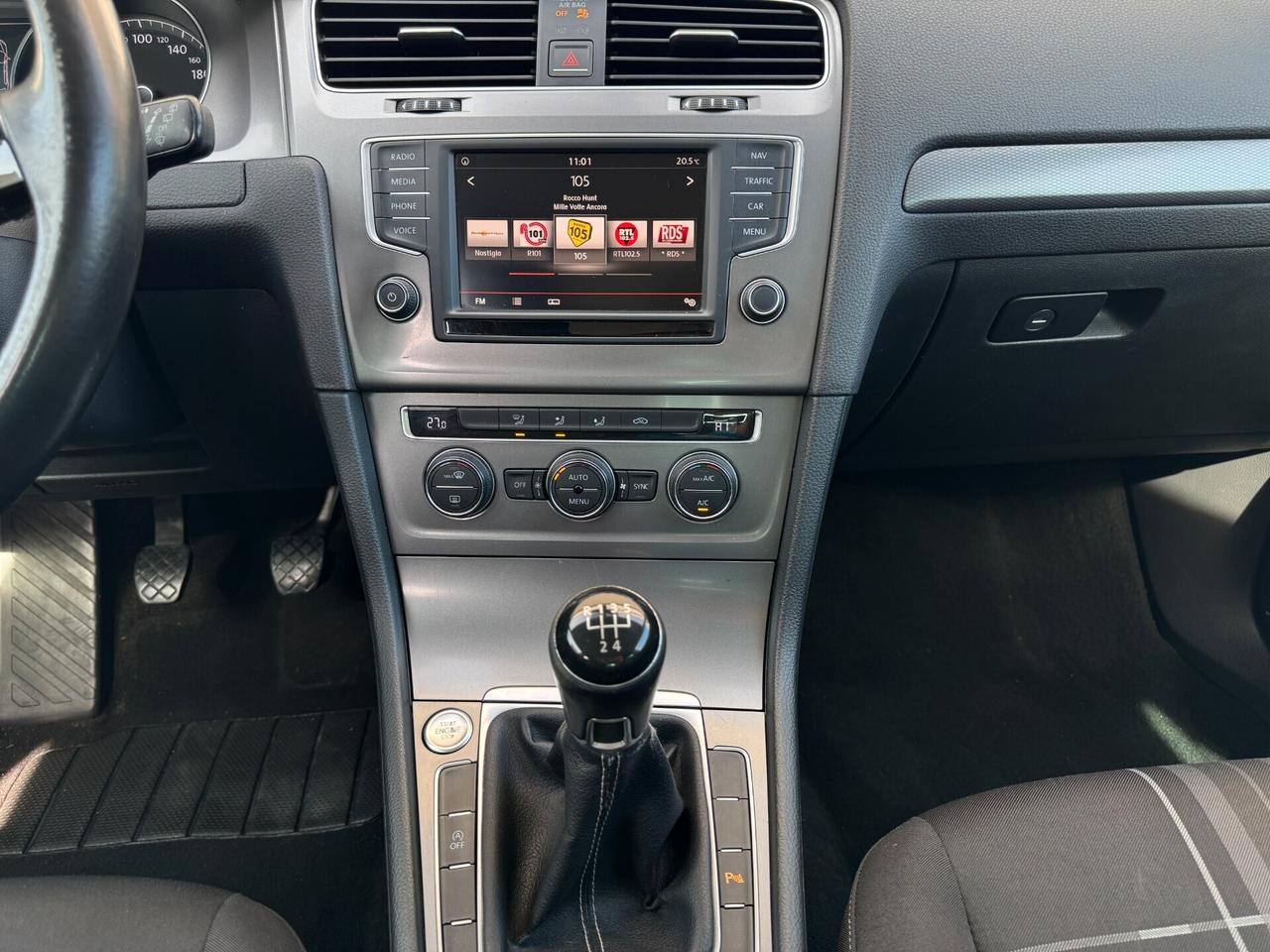 Volkswagen Golf 1.6 TDI 110 CV 5p. Comfortline BlueMotion Tech, Tagliandata