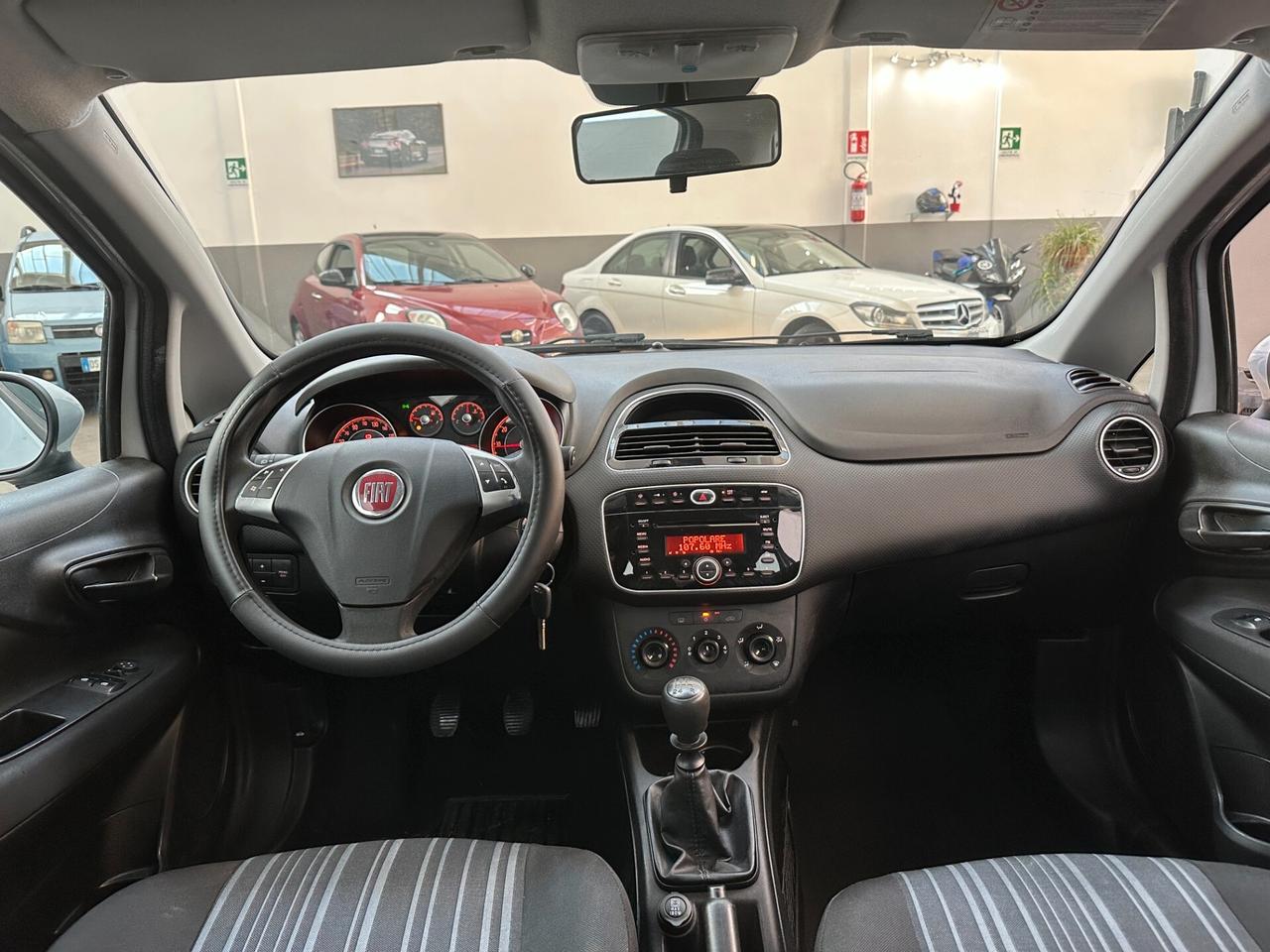Fiat Punto Evo 1.4 Benz, uni pro, Euro 5A, bella e impeccabile