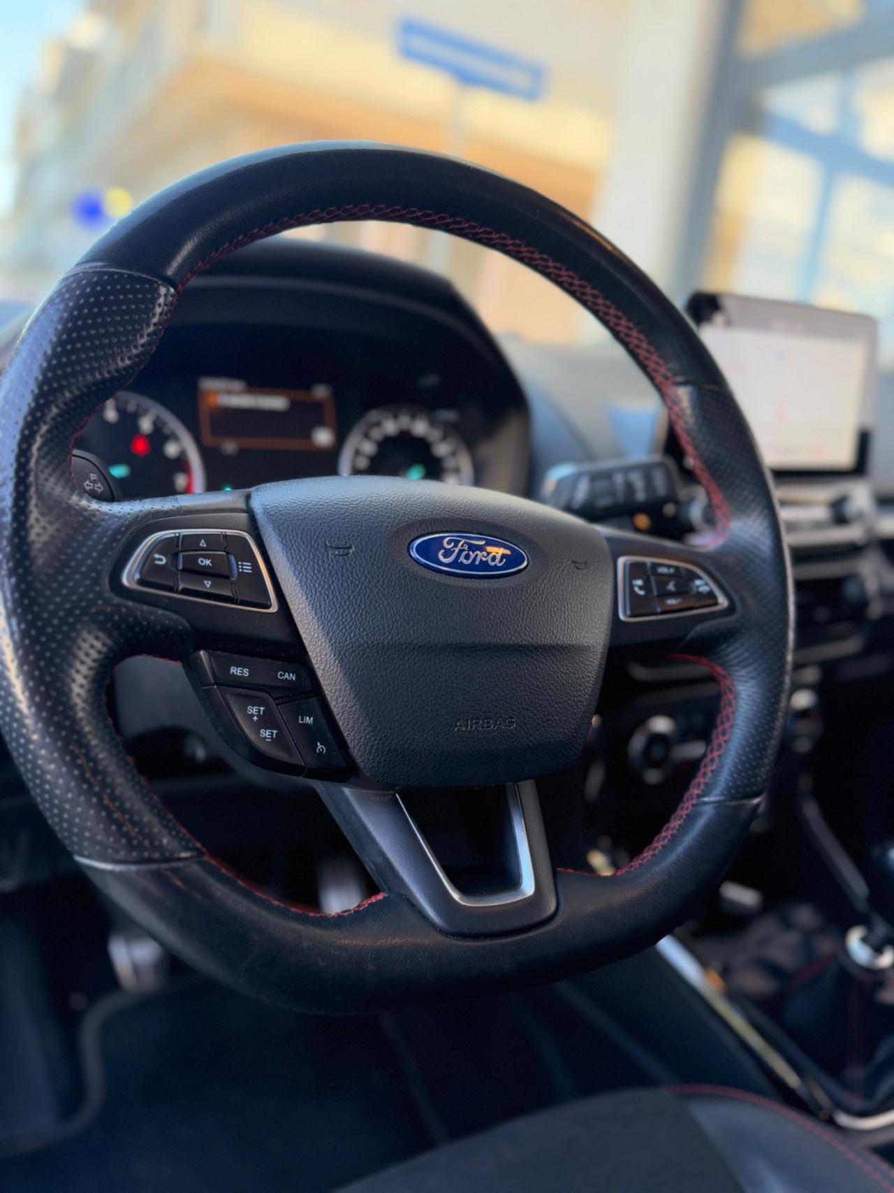 Ford EcoSport 1.0 ecoboost ST-Line NAVIGATORE,APPLE CARPLAY,FARI LED,INTERNI PELLE/ALCANTARA