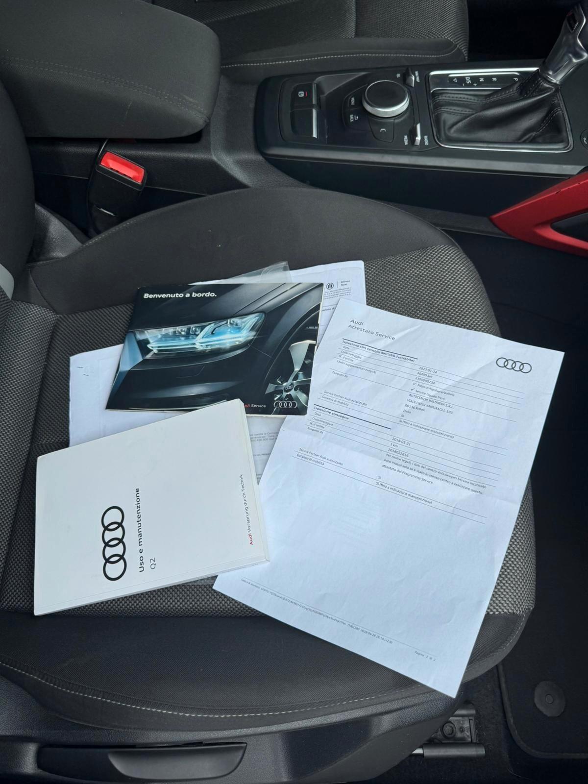 Audi Q2 1.4 TFSI S tronic S line Edition 150 CV, TAGLIANDI UFFICIALI, UNIPRO, BLACK EDITION, BELLISSIMA