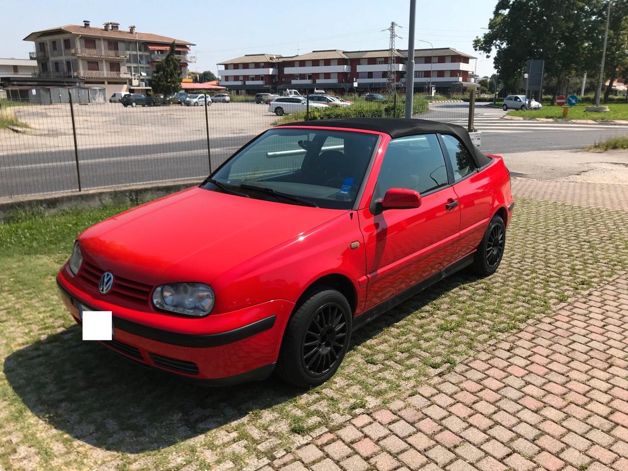 Volkswagen Golf Cabriolet Golf Cabriolet 1.8/75 CV METANO PER NEOPATENTATI DA AMATORE