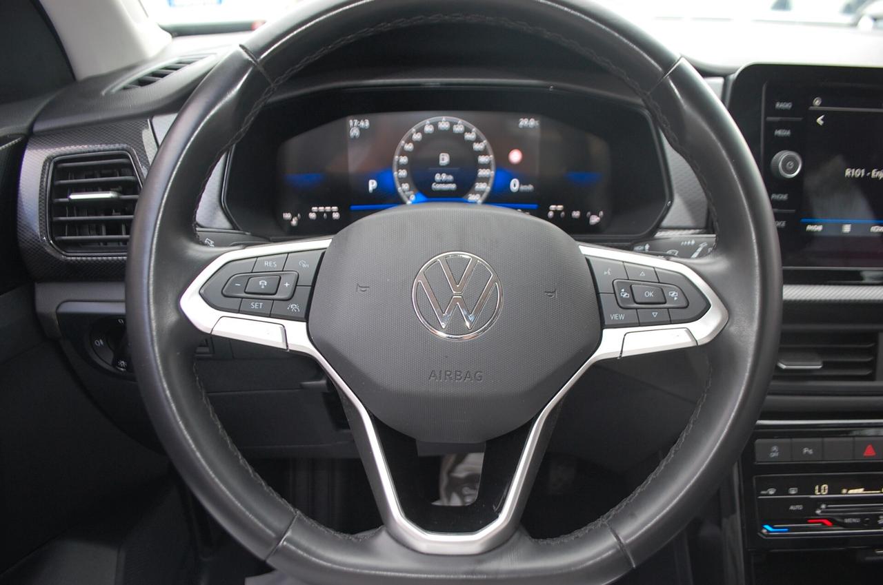 Volkswagen T-Cross 1.0 tsi Style 115CV dsg Uff Italy App Lega USB Led