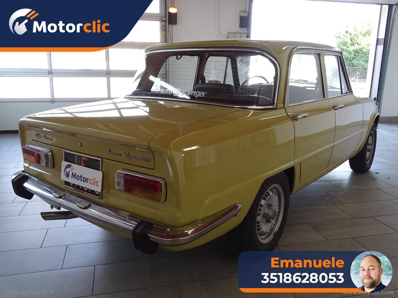 ALFA ROMEO GIULIA SUPER 1.3 NUOVA SUPER CONSERVATA