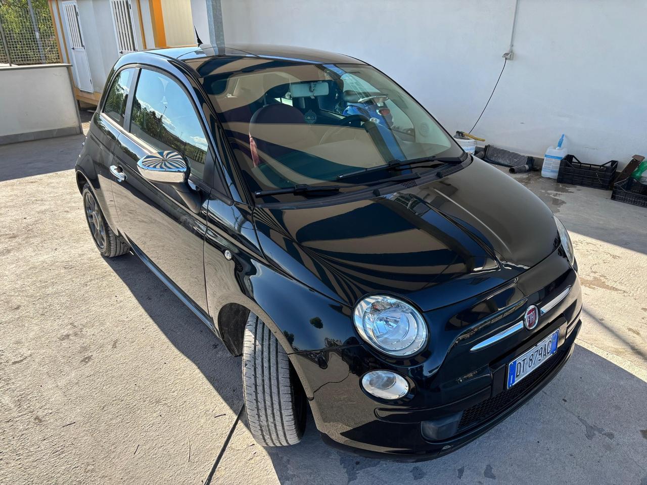 Fiat 500 1.2 Sport PELLE ROSSA