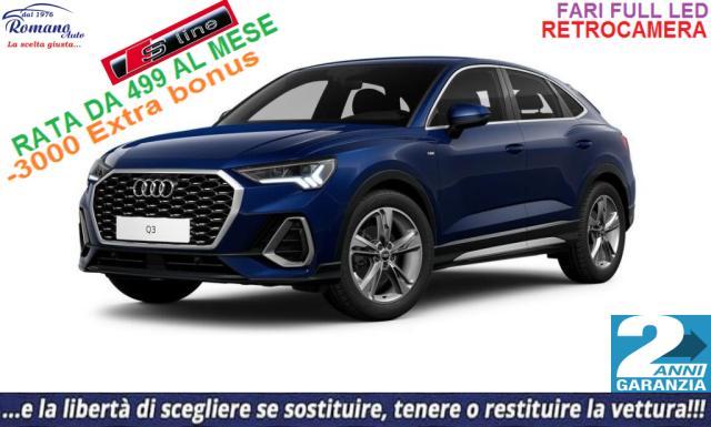 NEW AUDI - Q3 Sportback - Q3 SPB 35 TDI S tronic S line edition#FARI LED MATRIX!RETROCAMERA!