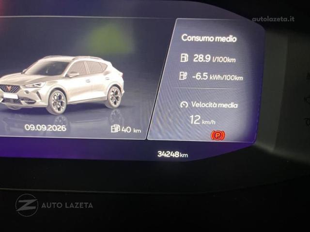 CUPRA Formentor 1.4 electric/TSI e-Hybrid 204CV DSG