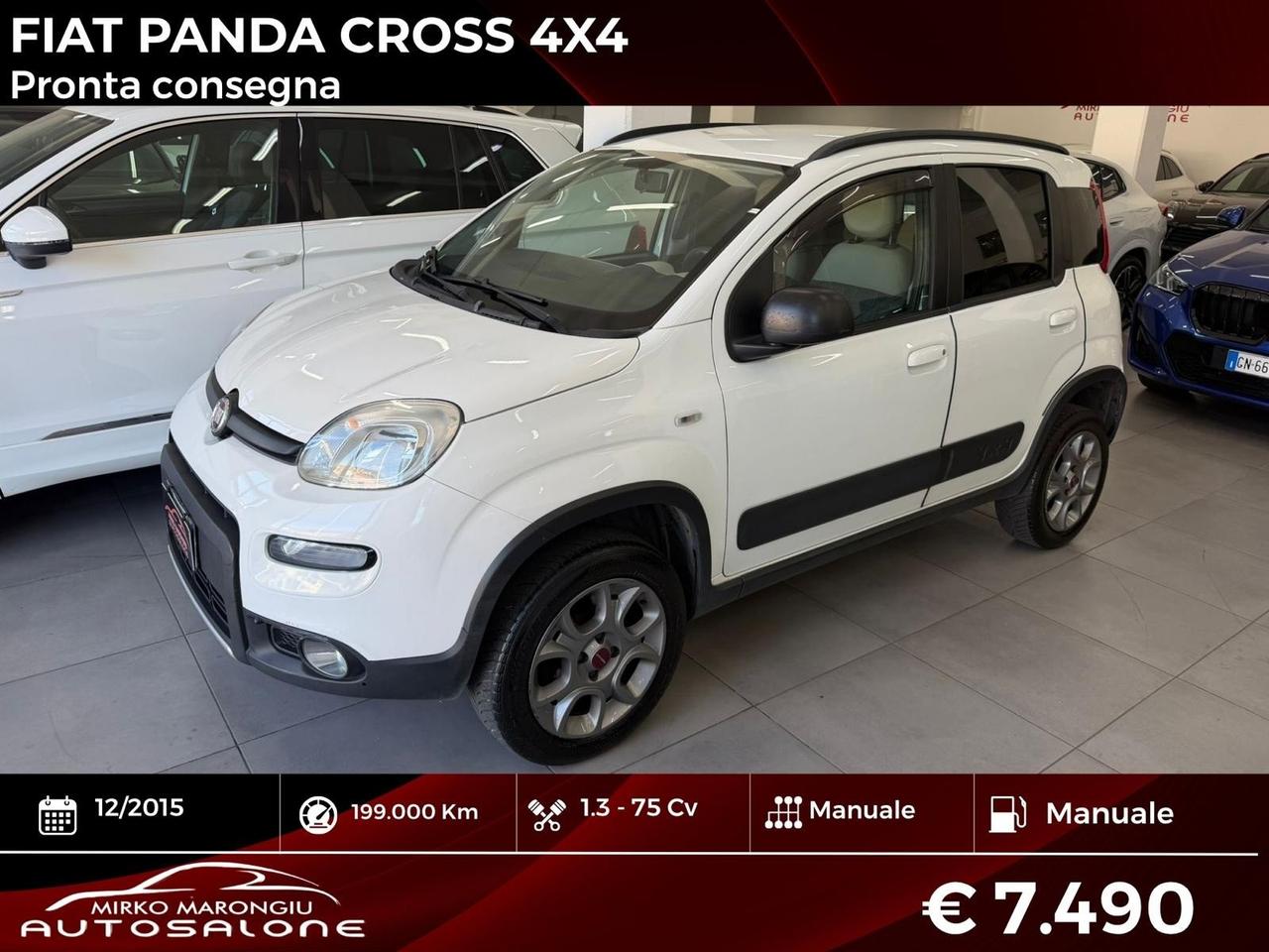 Fiat Panda Cross 1.3 MJT S&S 4x4 FINANZIABILE