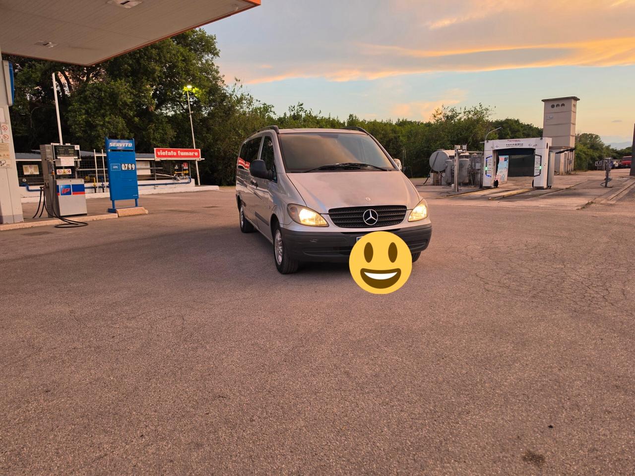 Mercedes Benz vito 9 posti extralong