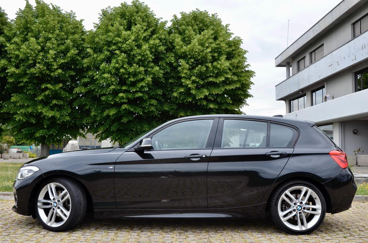 BMW 120d MSPORT 5p 190cv AUTO, UFF ITALIANA, EURO 6B, FARI FULL LED, ALCANTARA, 18", PERMUTE