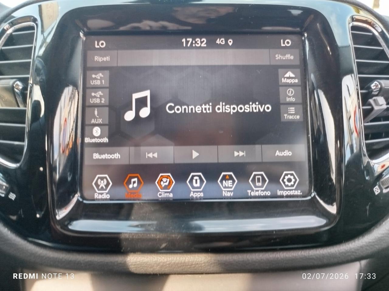 COMPASS NIGHT EAGLE*PREZZO VERO * 1.3-150cv AUTOMATICA