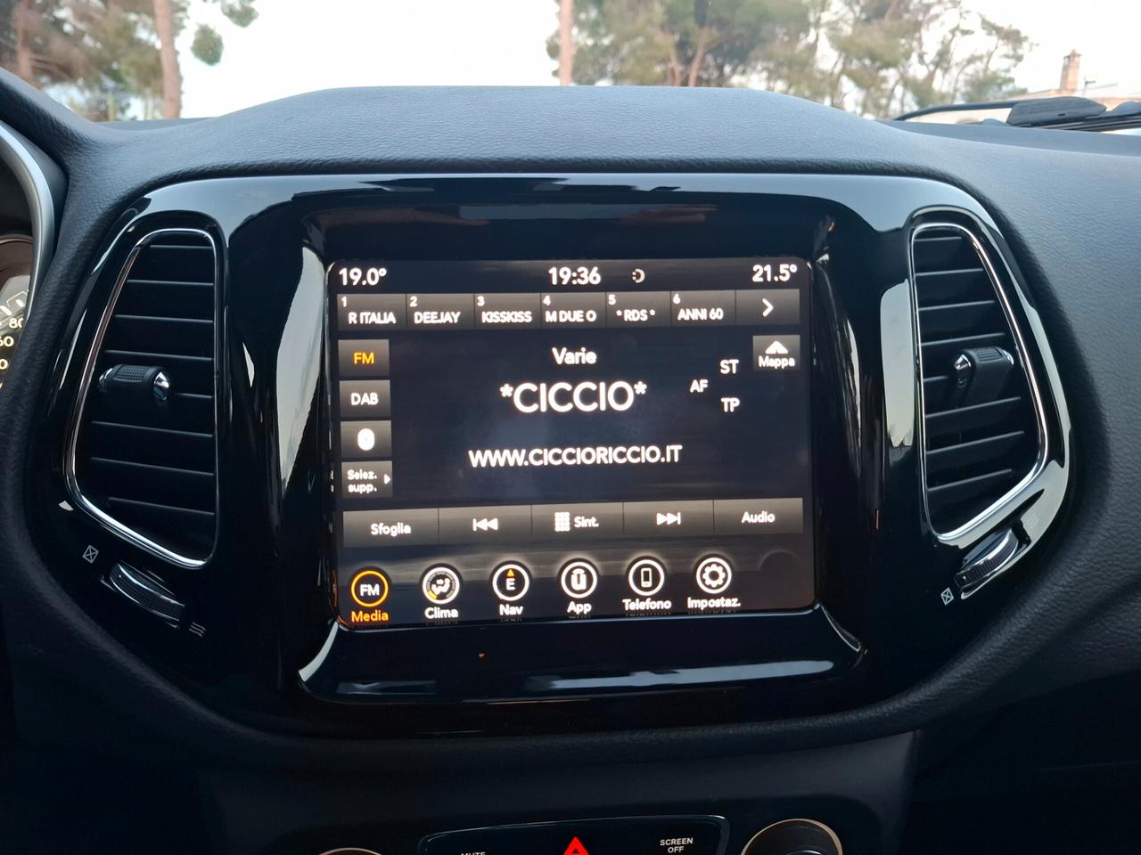 JEEP COMPASS 1.6 Mtj 120cv-Navi-XENON*TELECAMERA