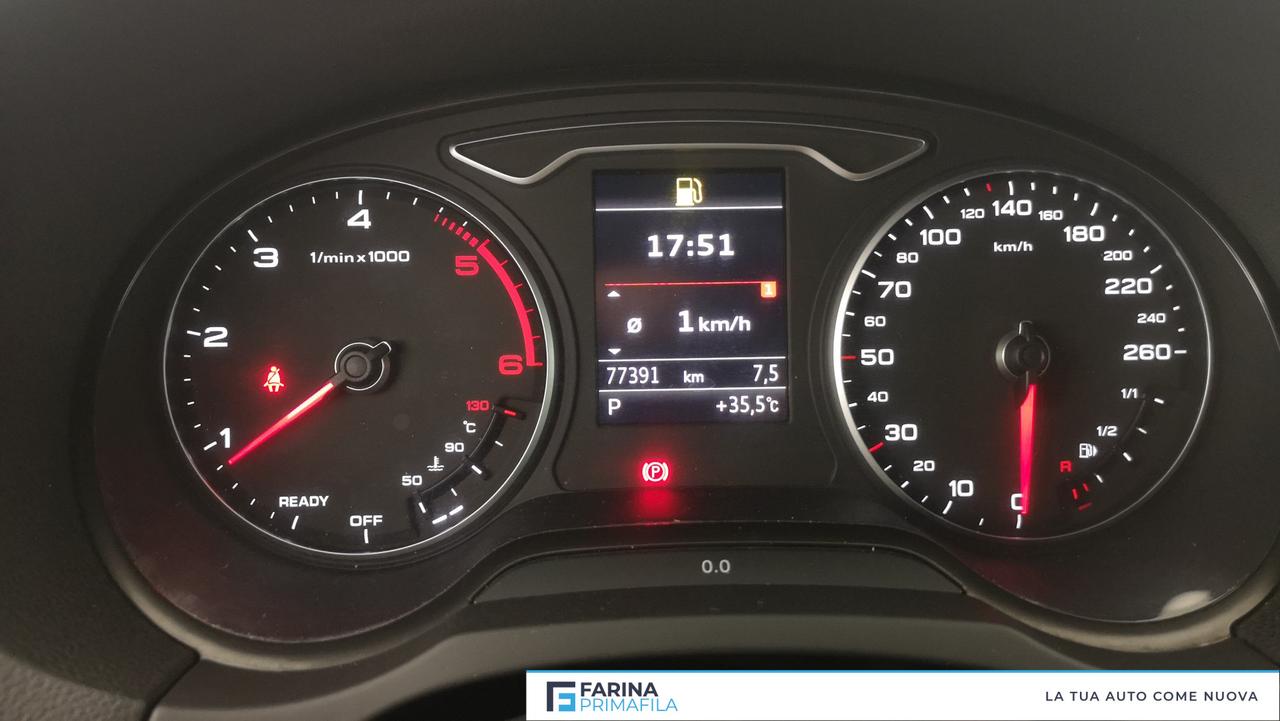 AUDI A3 III - A3 1.6TDI S-LINE 115CV S-TRONIC