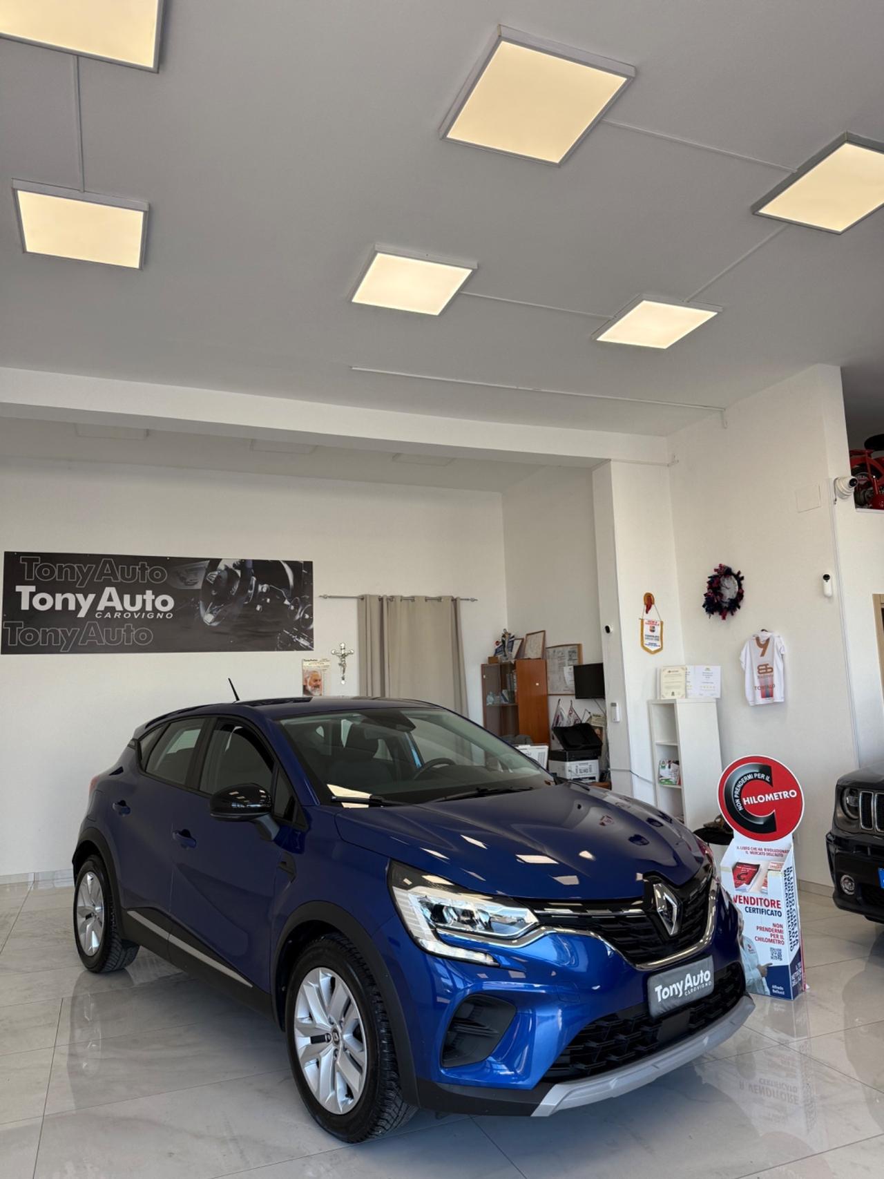 Renault Captur 1.5 DCI Intens115cv NAVI,FARI LED,BLUETOOTH,AZIENDALE RENAULT,KM CERTIFICATI,CAMBIO AUTOMATICO