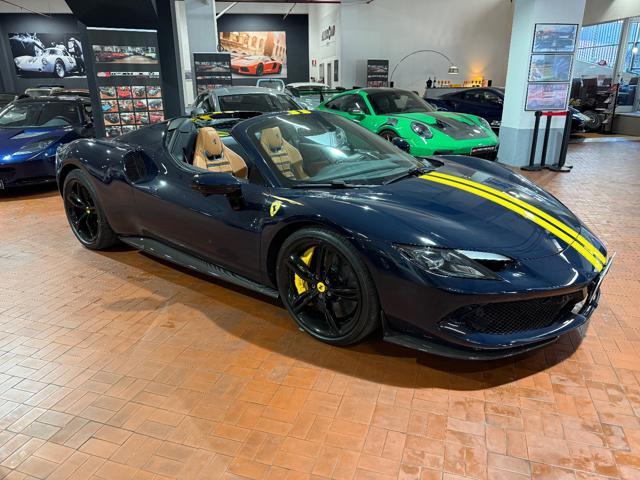 FERRARI 296 GTS Blu Pozzi -FULL CARBON-Lifting-Daytona