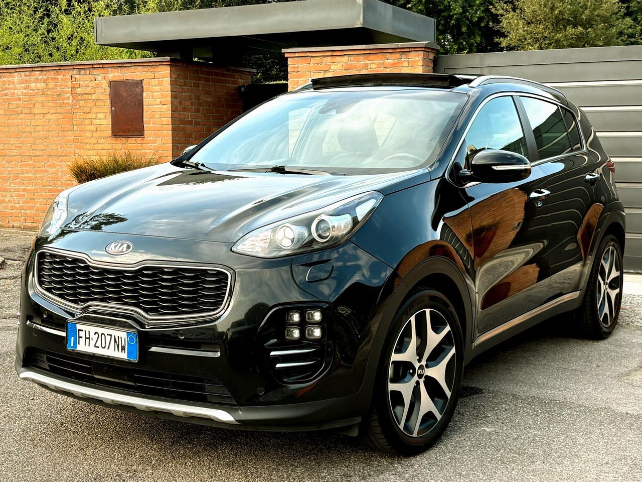 KIA SPORTAGE 1.7D aut-GTLine-Pelle,Tetto-FULL-2017