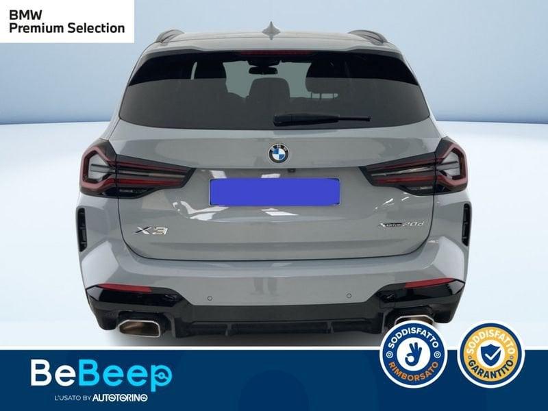 BMW X3 XDRIVE20D MHEV 48V MSPORT AUTO