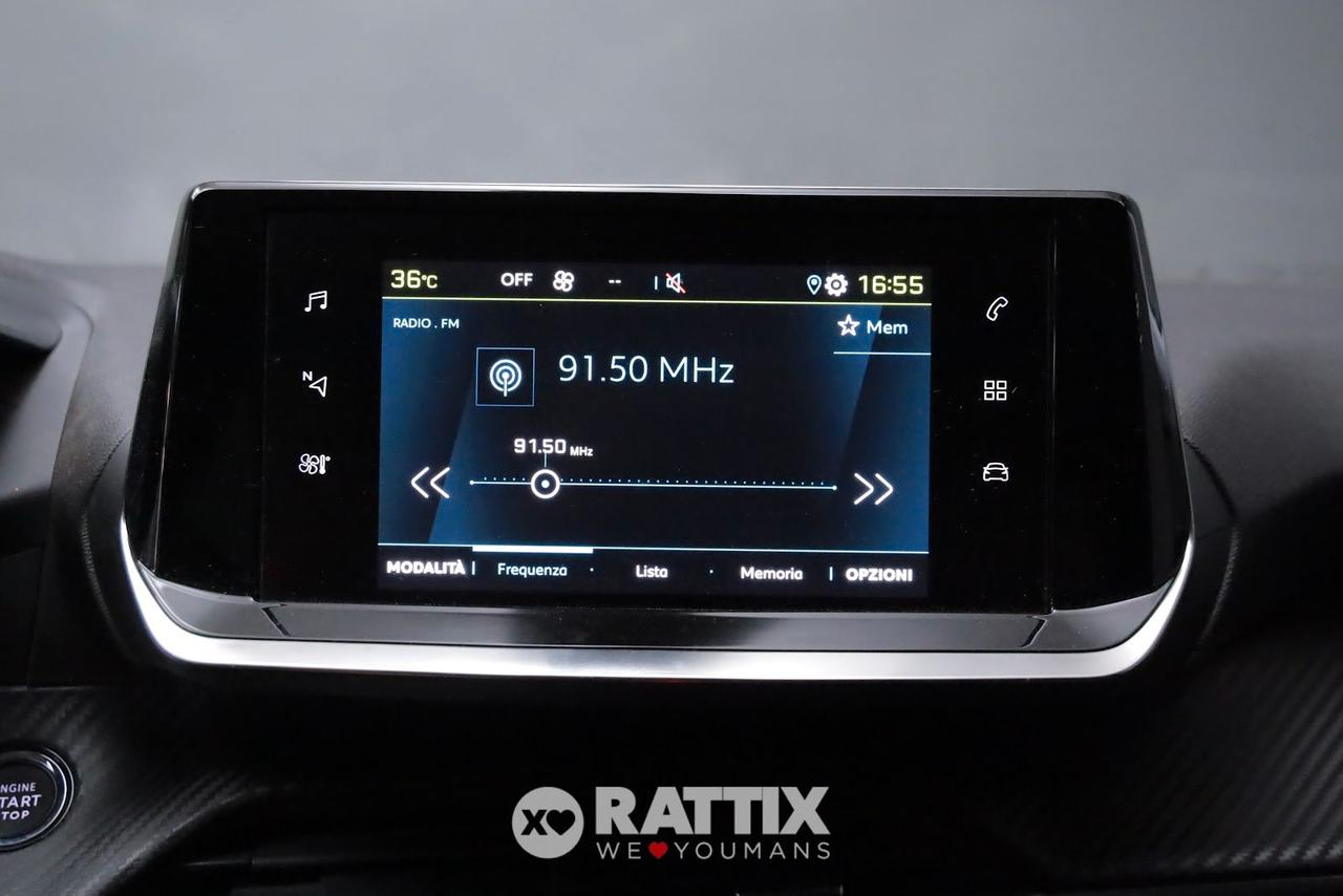 Peugeot e-208 motore elettrico 100kW Allure