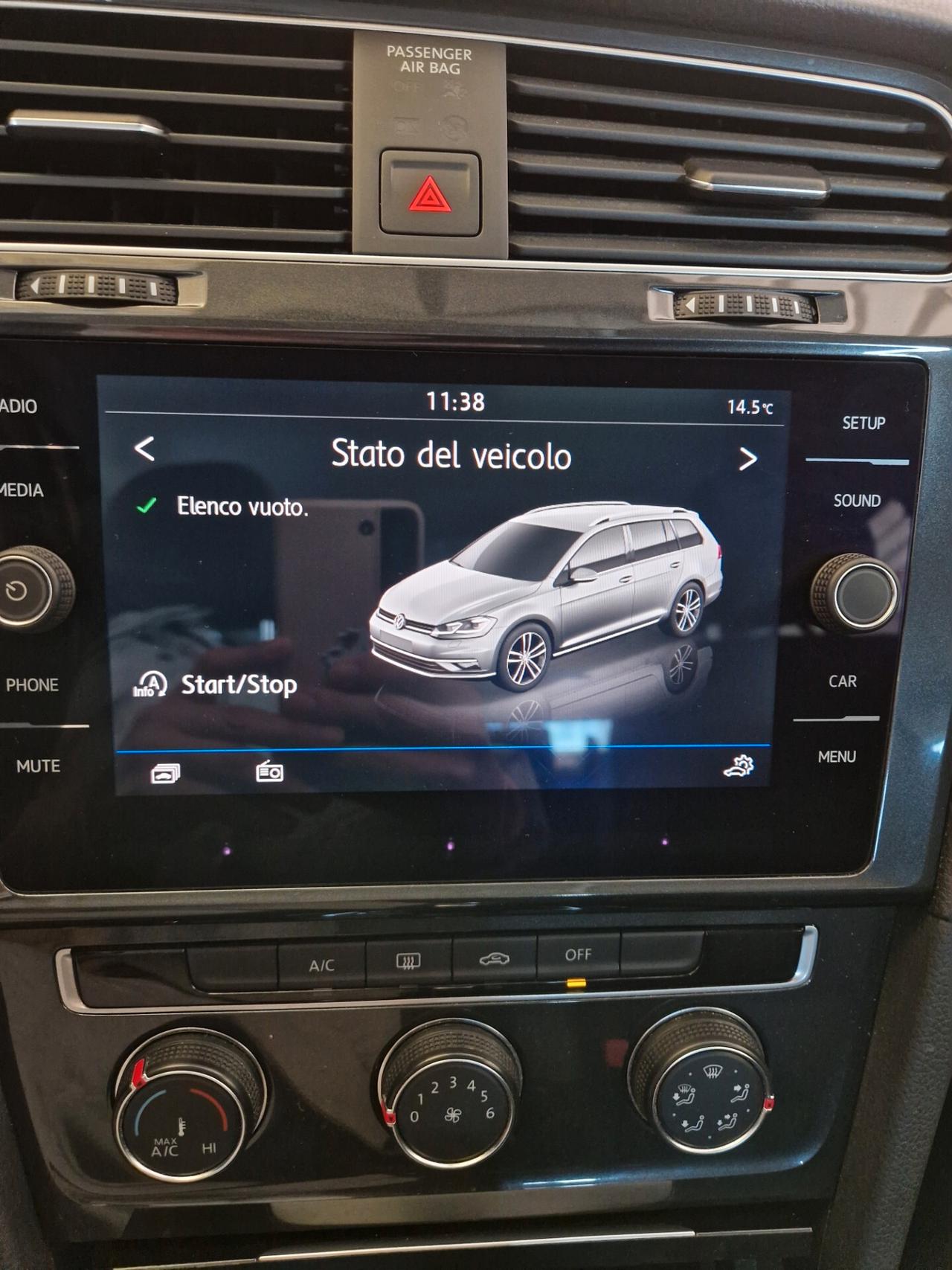 Volkswagen Golf Variant 1.6 TDI unico proprietario