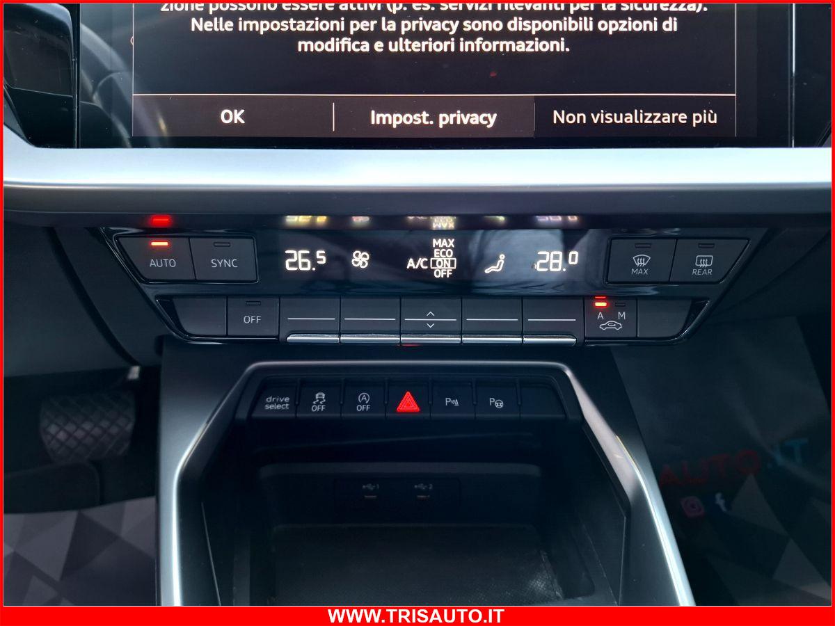 AUDI A3 SPB 30 2.0 TDI S-Tronic S-line Edition NEOPATENTATI (FULL LED+NAVI)