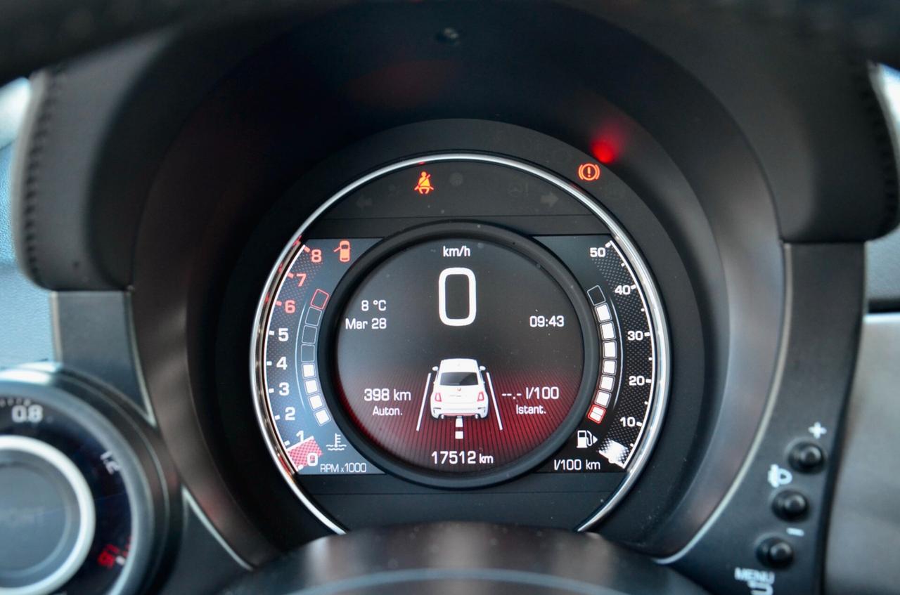 ABARTH 595 TURISMO 1.4 t 165cv, SERVICE CON FATTURE, TETTO, SCARICO RECORD MONZA, XENO, PELLE, PERMUTE