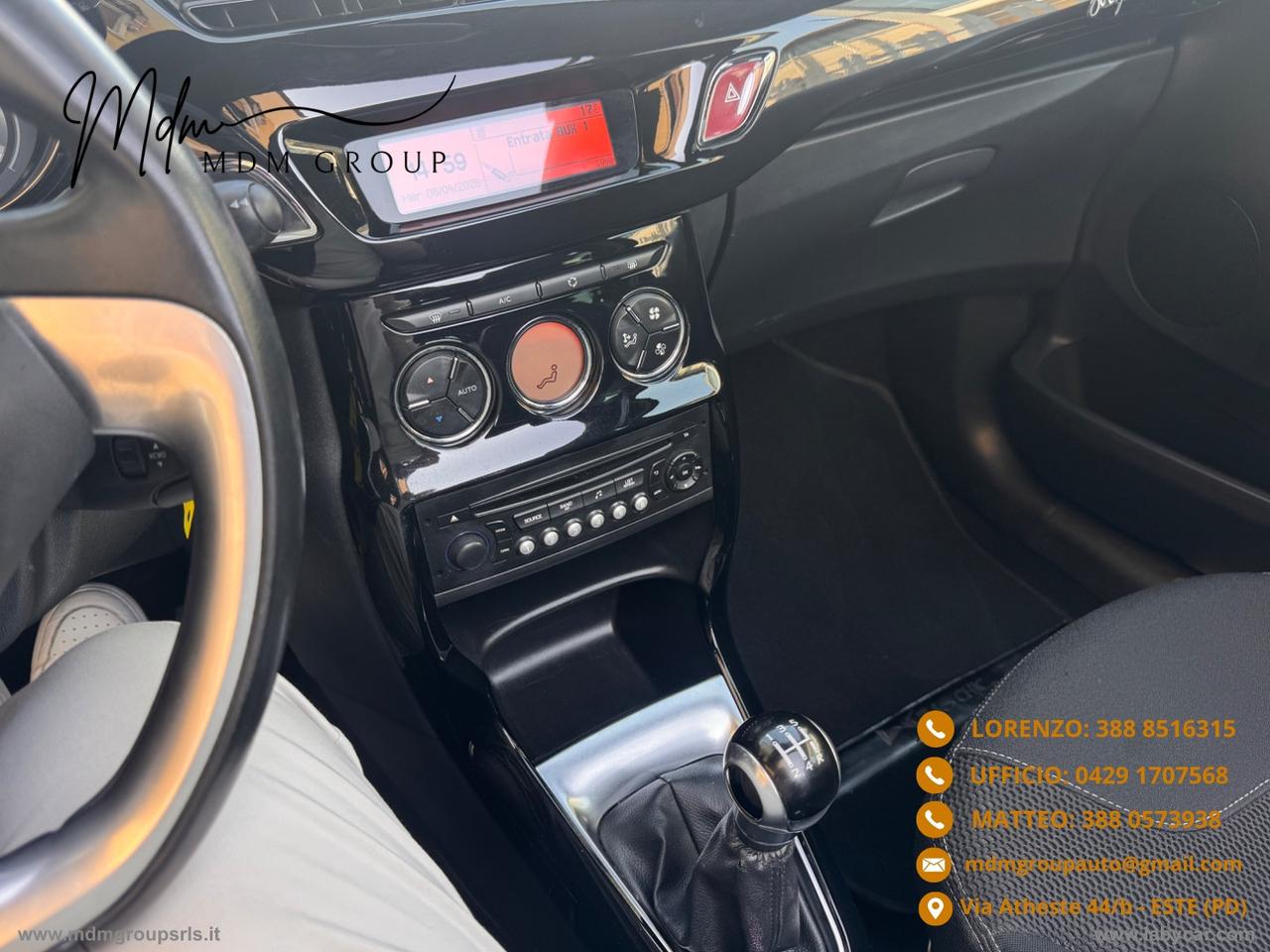 DS AUTOMOBILES DS 3 1.2 VTi 82 Chic Cabrio OK NEOPATENTATO