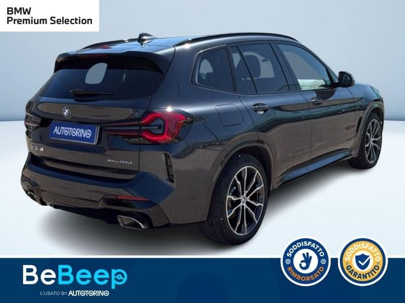 BMW X3 XDRIVE20D MHEV 48V MSPORT AUTO