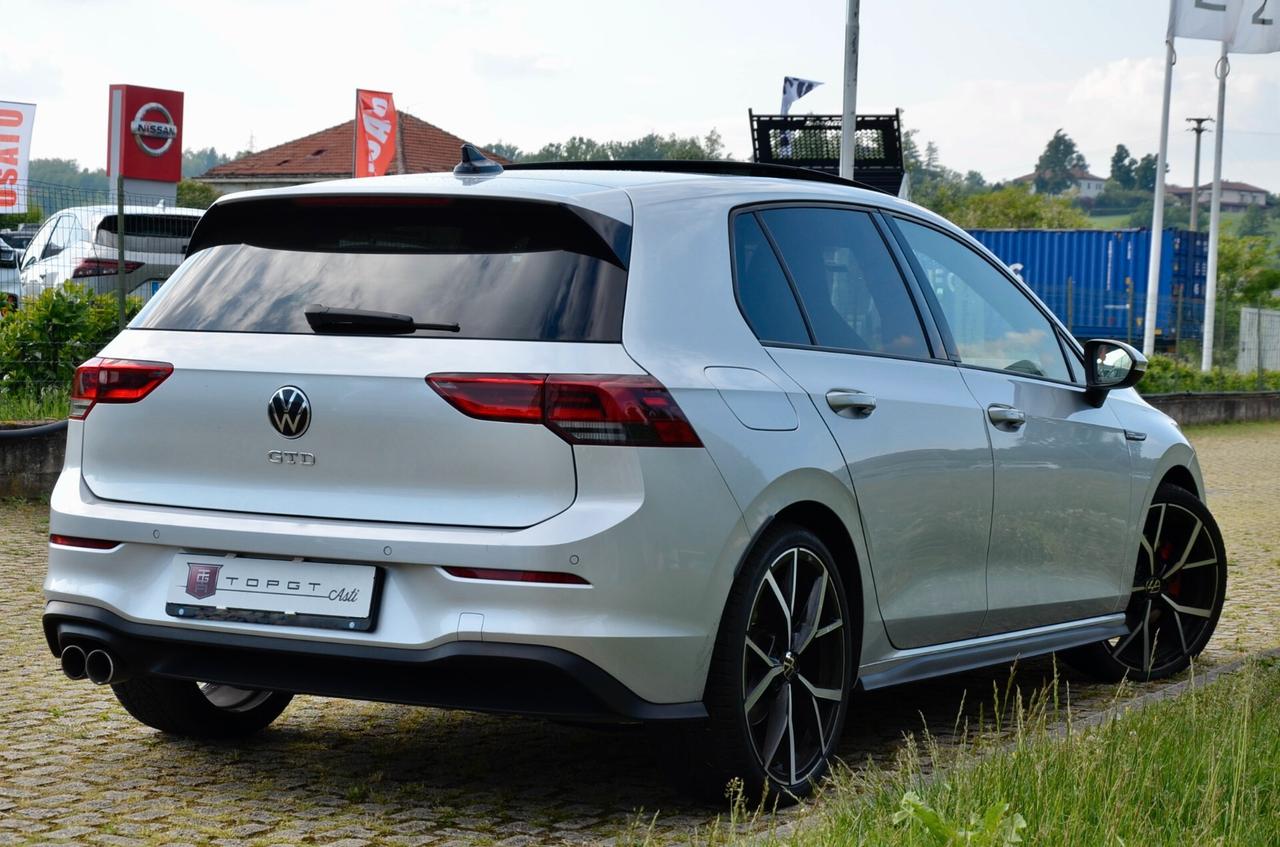GOLF GTD 2.0 TDI 200cv DSG 5p, UNICOPROPRIETARIO, UFF ITALIANA, EURO 6D, TETTO, IQ LED, 19", PERMUTE