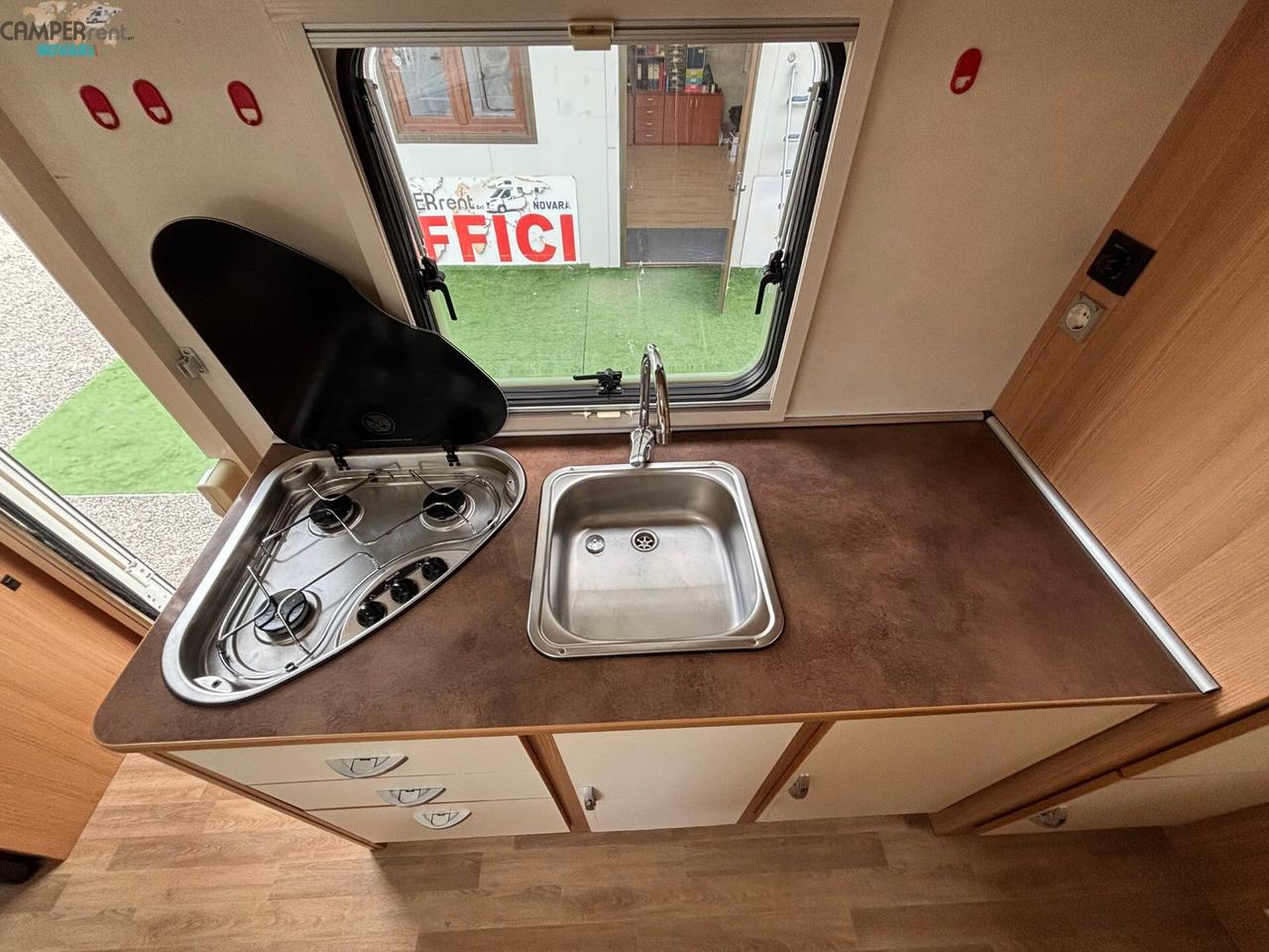 KENTUCKY CAMP K- LINE GC BY AHORN - Mansardato con letto matrimoniale in coda ed ampio garage