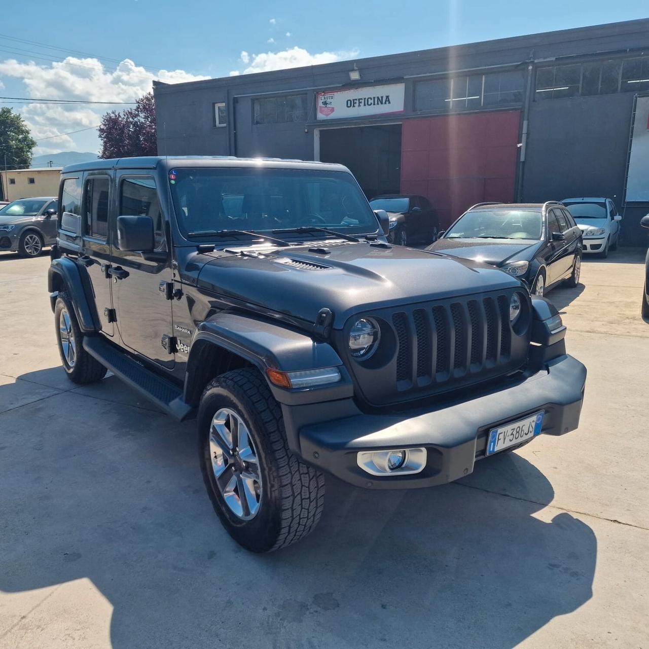Jeep Wrangler Unlimited 2.2 Mjt II Sahara UNICO PROPRIETARIO