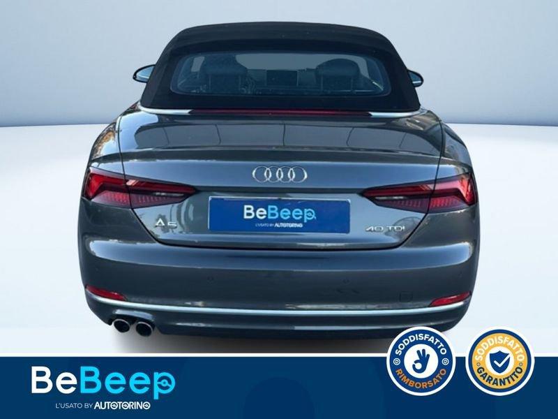 Audi A5 CABRIO 40 2.0 TDI SPORT 190CV S-TRONIC